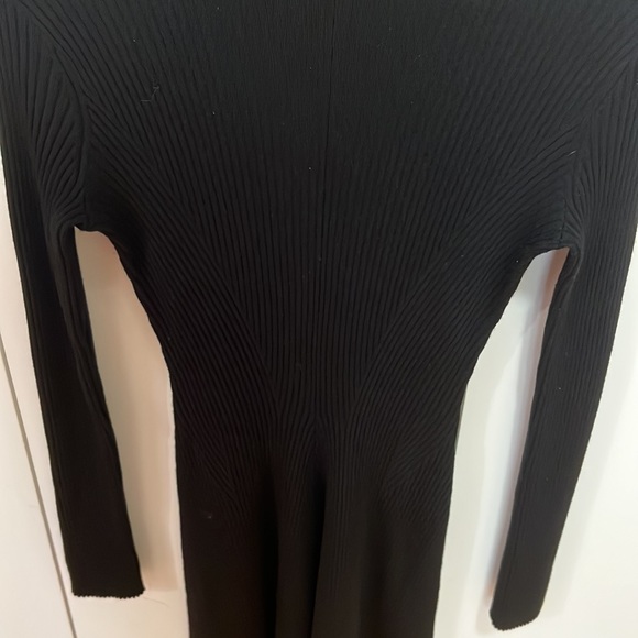 Theory Wool Rib-Knit Sweaterdress - Picture 4 of 5